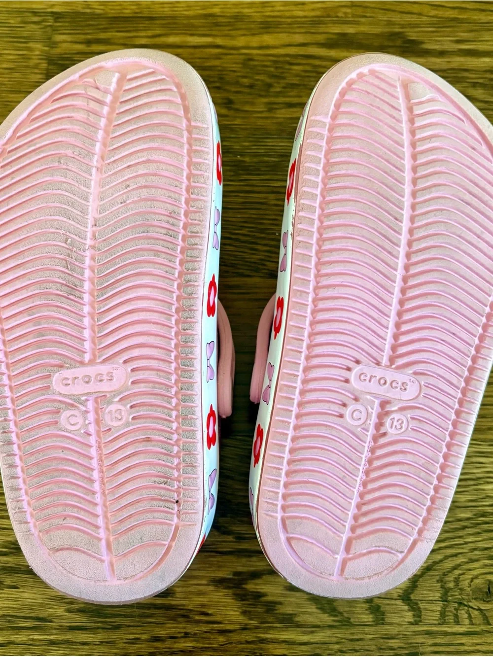 CROCS sparkling pink